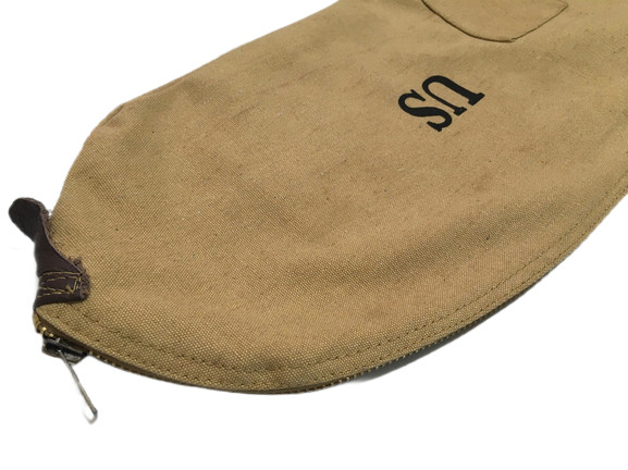 U.S WWII Reproduction M1 Carbine Carry Case Khaki with OD Green Sling (COMBO) gallery