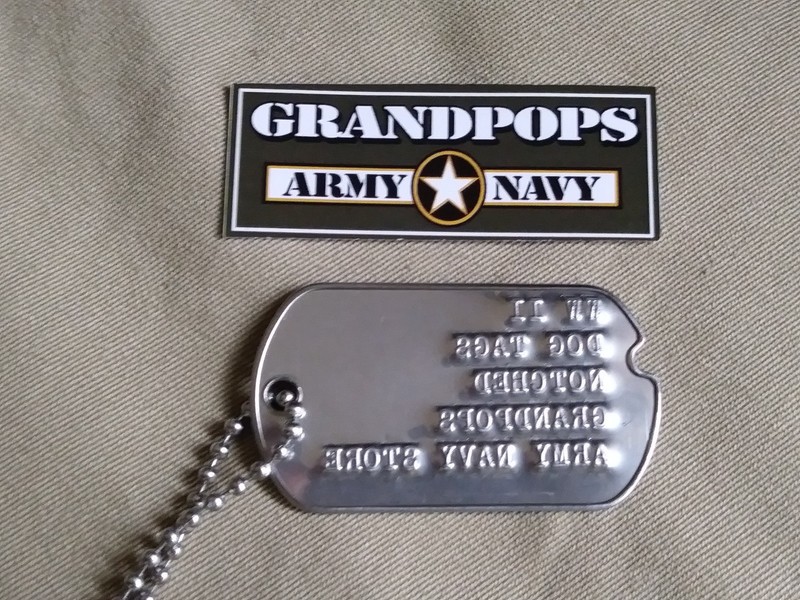 WW2 Customized U.S. Military Dog Tags gallery
