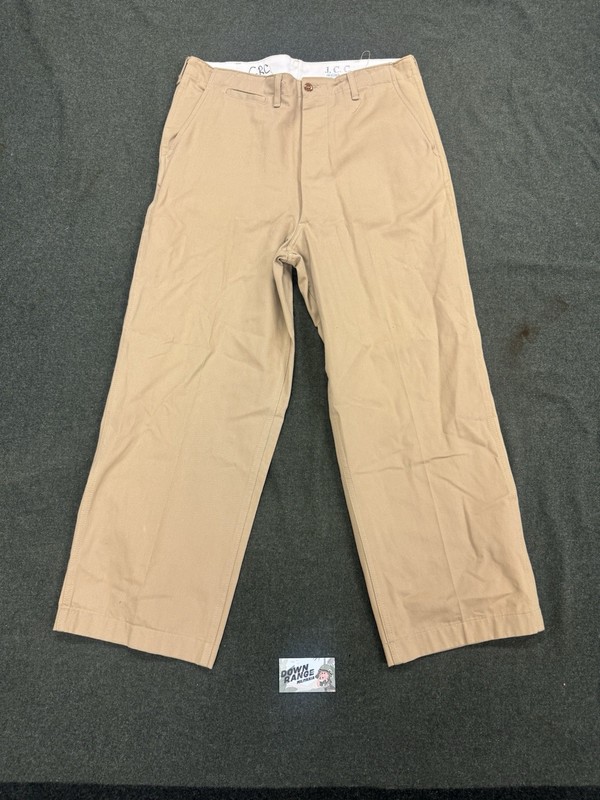 Reproduction WWII USMC Summer Service Trousers - Windtalkers Movie Wardrobe 36