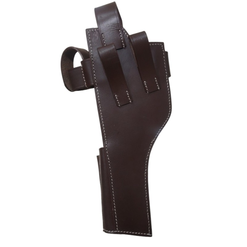 German WWI Mauser C-96 Broomhandle Holster Rig-Dark Tan gallery