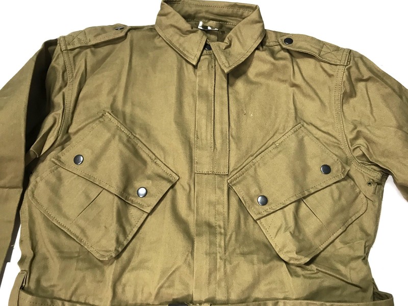 WWII US AIRBORNE PARATROOPER M1942 M42 UNREINFORCED JUMP JACKET-LARGE 44R gallery
