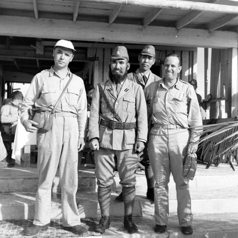 WW2 WWII Photo World War Two / Scenes On Wake Island After Japanese Surrender