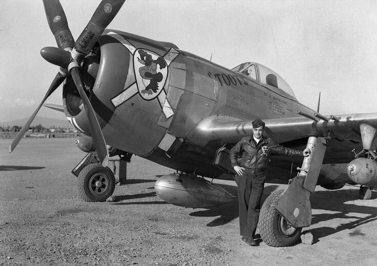 WW2 WWII Photo USAAF P-47D Thunderbolt “Toots” in Italy World War Two / 5504