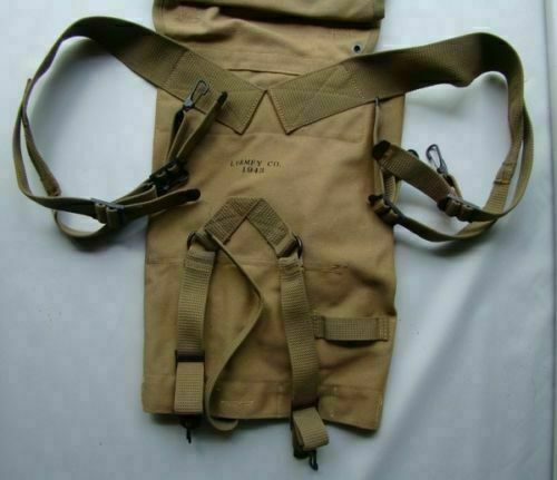 WW2 US ARMY M1928 HAVERSACK INFANTRY TACTICS KNAPSACK FIELD BACKPACK gallery
