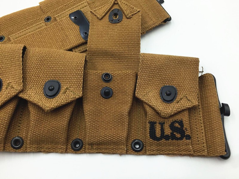 US ARMY EQUIPMENT M1928 BAG BELT FIRST AID KIT AND 0.8L KETTLE X- TYPE STRAPS gallery