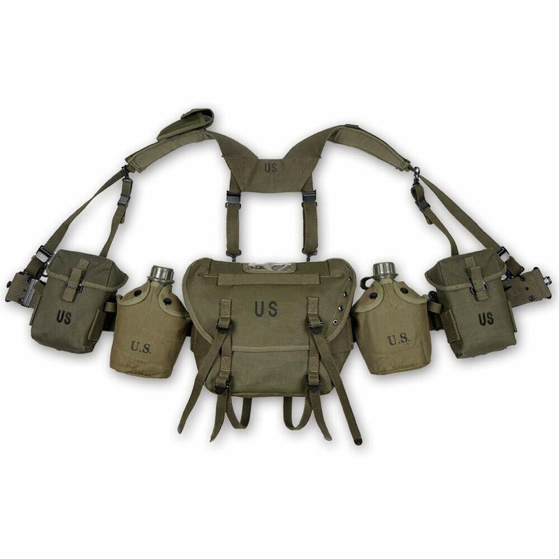 suit WWII US ARMY VIETNAM WAR M1956 FIELDGEAR PACKAGES EQUIPMENT LONGER POUCH