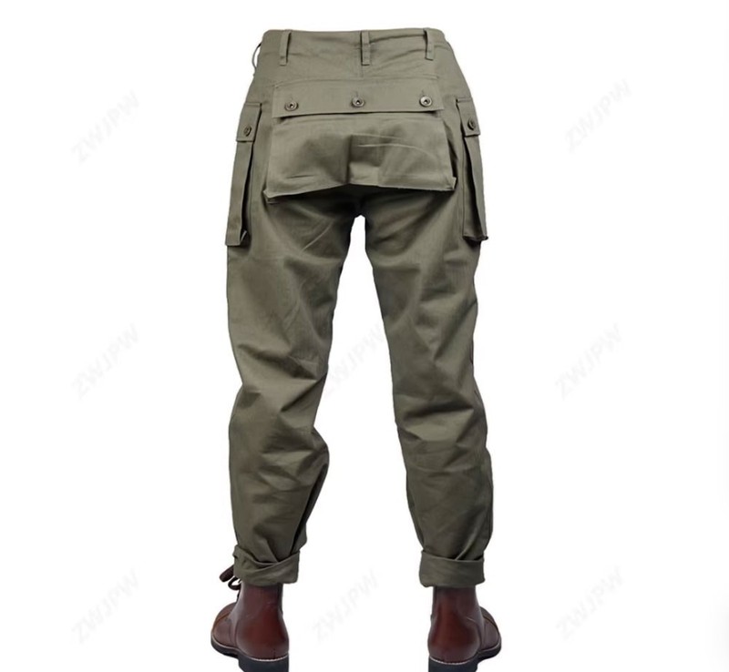 World War II US Army HBT USMC P44 Trousers Pants Size 32R gallery