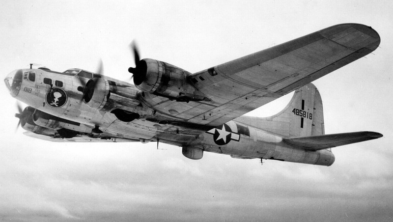 USAAF B-17 Flying Fortress Weather Plane Atomic Bomb WW2 Photo WWII / 5145