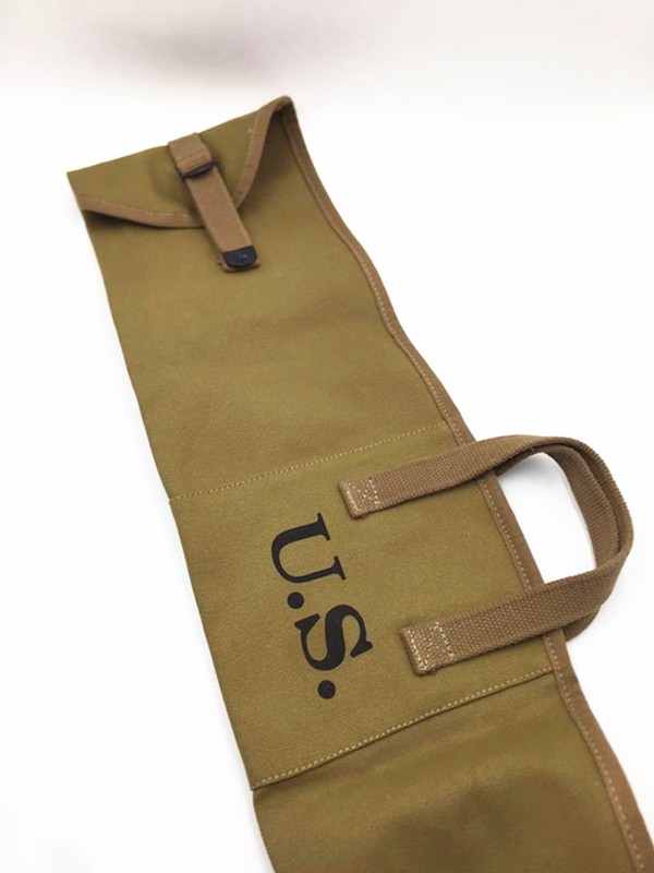 MILITARY TACTICS US WW2 1943 GENERAL CANVAS POUCH LENGTH 110 CM gallery