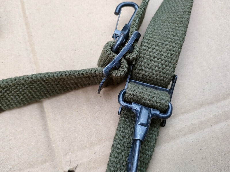 VIETNAM WAR KOREAN WAR US ARMY M1945 FIELD EQUIPMENT Suspenders Shoulder Straps gallery