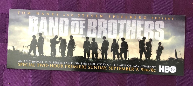 Band Of Brothers HBO Book Marker