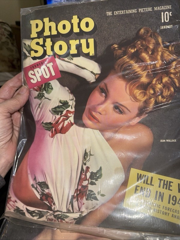 Photo Story Magazine January 1943 Issue—-comes Bagged