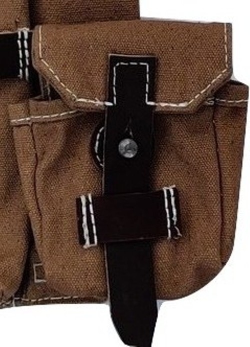 WWII German Reproduction MP Pouch Set Khaki Color gallery
