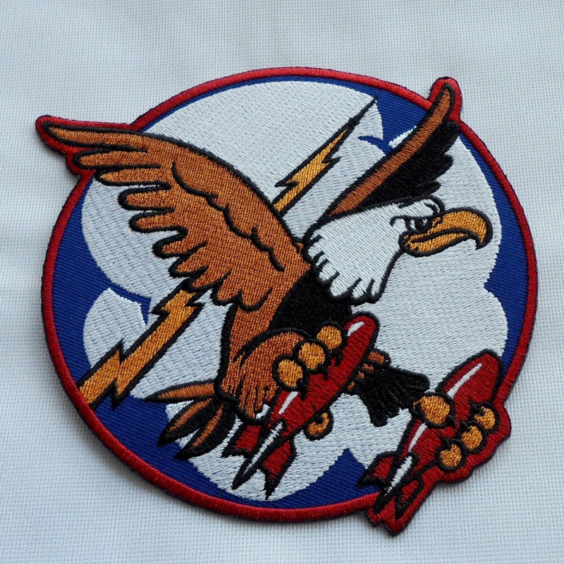 WWII US Army Air Forces 731st Bomb Squadron Embroidered Patch gallery