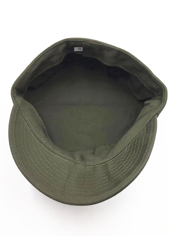 WW2 US HBT USMC PACIFIC CAMOUFLAGE ARMY GREEN MARINE CORPS CAP HAT gallery