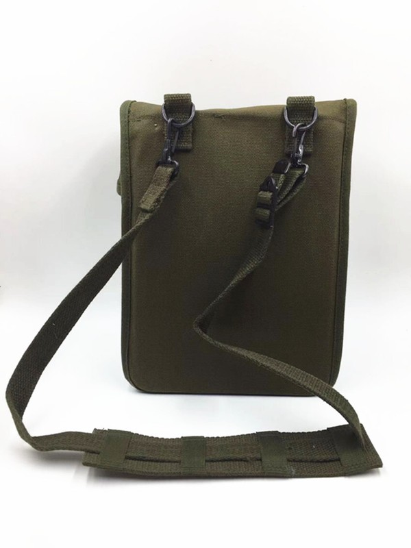 US Map Case Shoulder Bag Canvas Olive Green WW2 Reproduction gallery