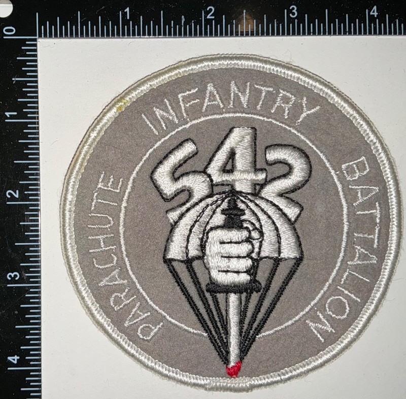 REPRODUCTION WWII US Army 542nd Airborne Parachute Infantry Battalion Patch