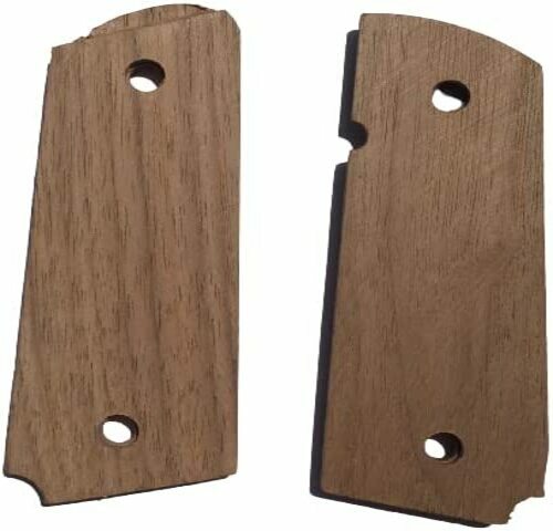WW2 US Army .45 Hip M1911 Colt Dark Brown Holster with Walnut Wood Colt Grip gallery