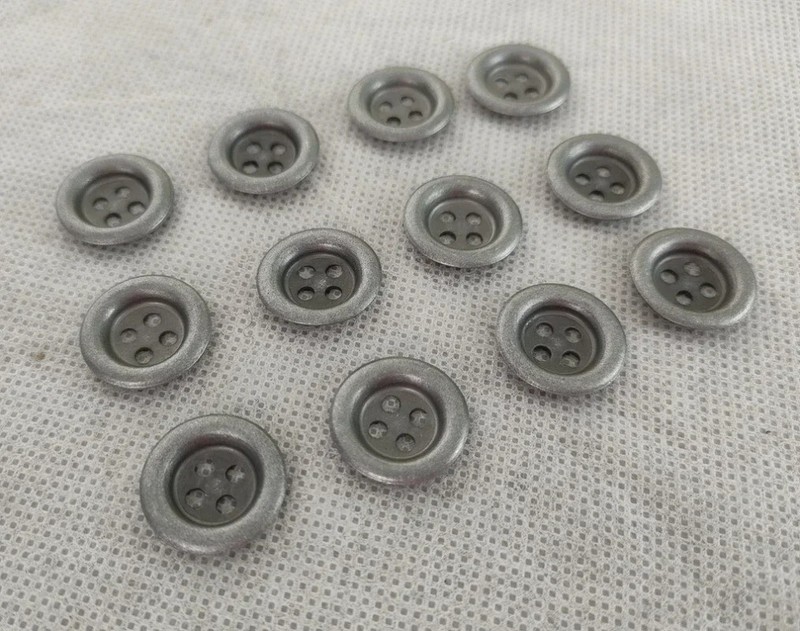 12 PCS SET WWII GERMAN ARMY SHIRT clothing BUTTONS 17MM gallery