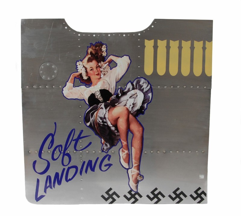 NOSE ART PANEL- Repro B-17 & other WW II Aviation U.S. Army Air Corps NAP-0113