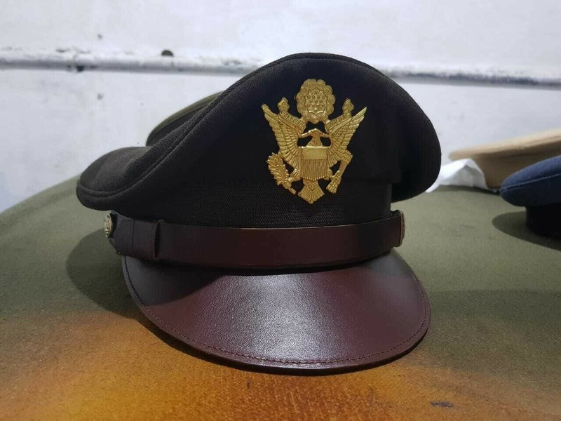 WW2 WWII USA Military Crusher Hat Caps Headwear's High Quality Reproduction New gallery