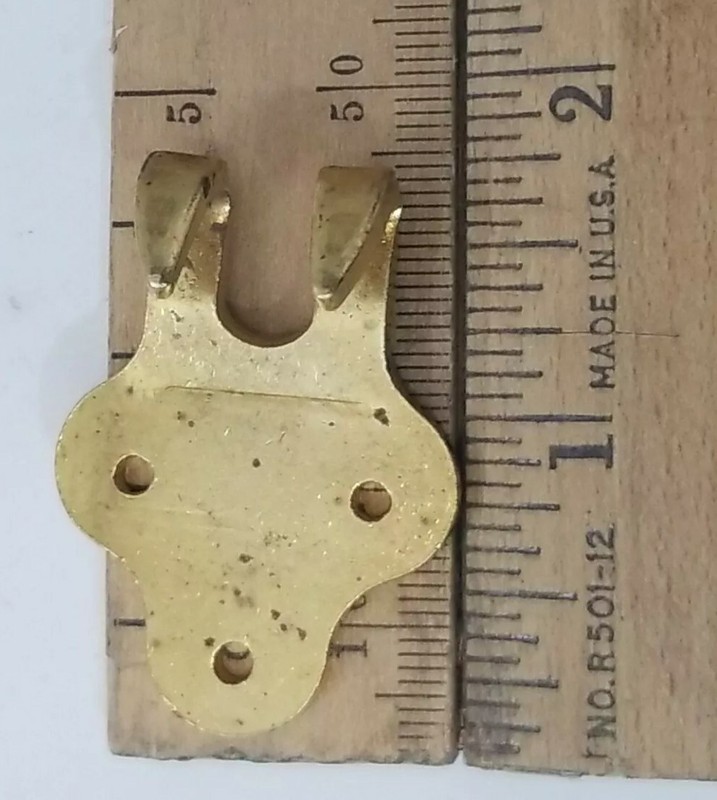 Sling Repair Replacement Parts Kit Brass Plated Hooks For 1907 Leather Slings gallery