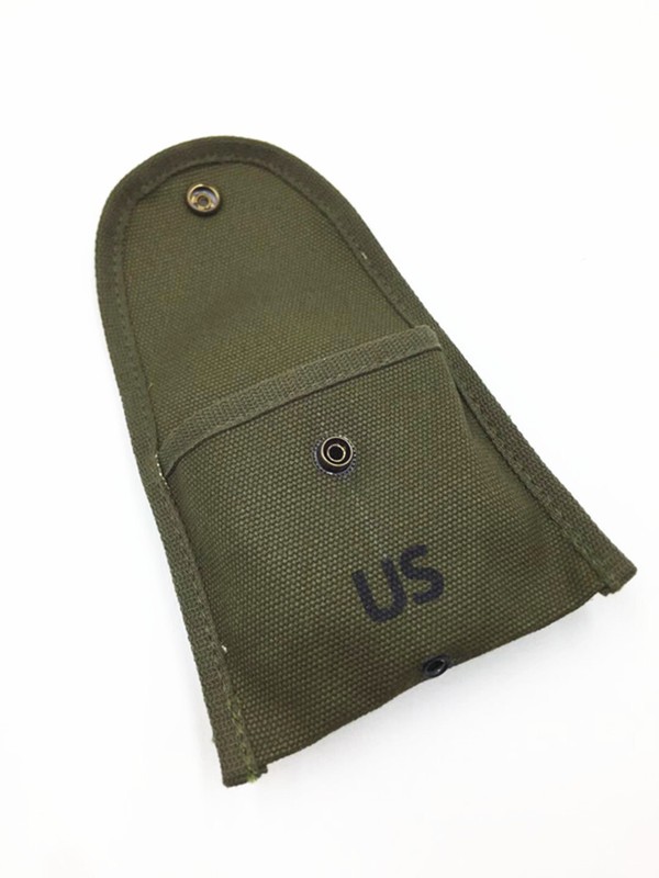 US ARMY VIETNAM WAR M1956 COMPASS BAG CANVAS FIRST AID KIT POUCH gallery