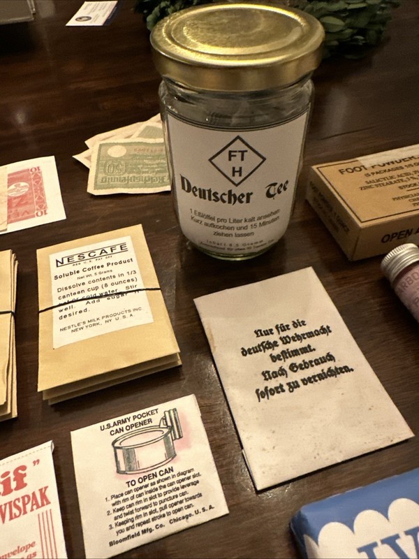 Reproduction Ww2 Us GI And Heer Pocket Littler. This Is Our Big Box. gallery