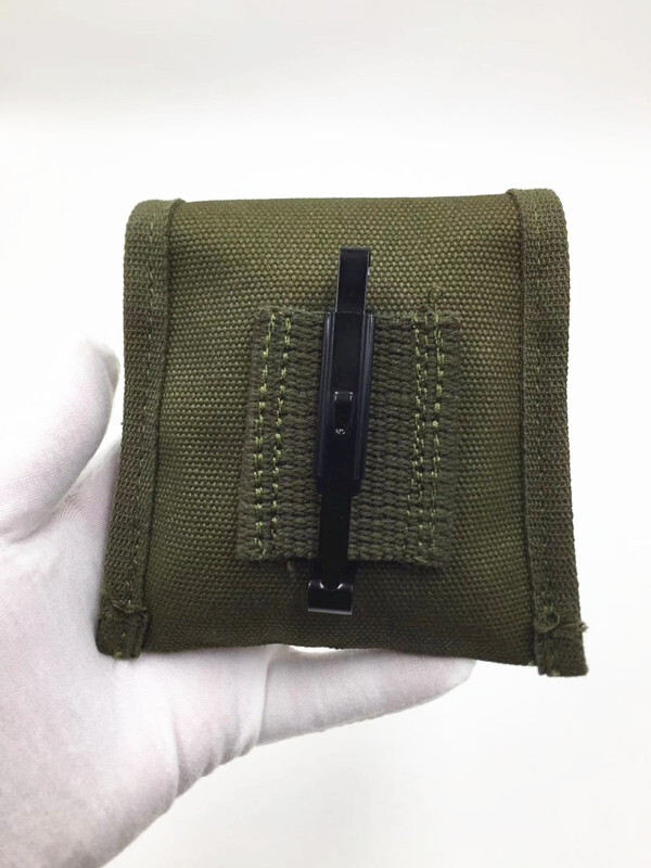 US ARMY VIETNAM WAR M1956 COMPASS BAG CANVAS FIRST AID KIT POUCH gallery