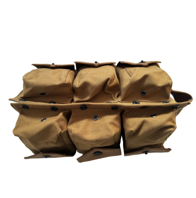 WW2 US Army Replica Tool Bag 6 Cell Pouch Tactical Pouch B.A.R.Pocket MollePouch gallery