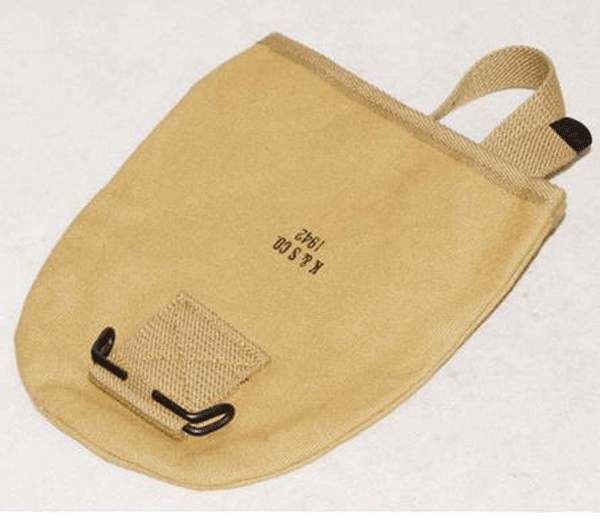 WWII WW2 US U.S. Army M1910 T-Handle Shovel Cover Khaki - US116 gallery