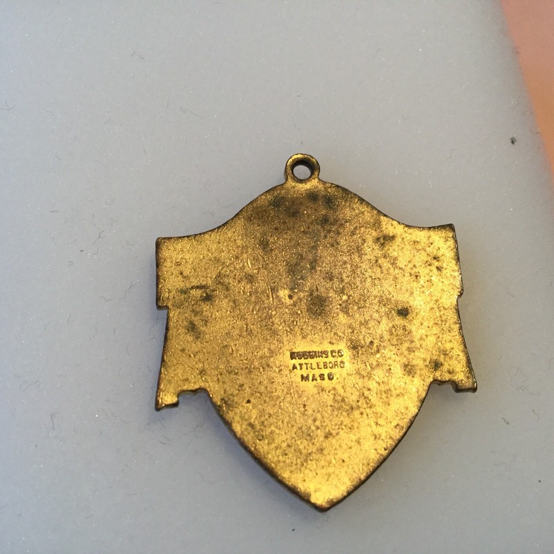 Vintage Algeria-Helena 137th medal Enamel signed Robbins Co Attleboro Mass. gallery