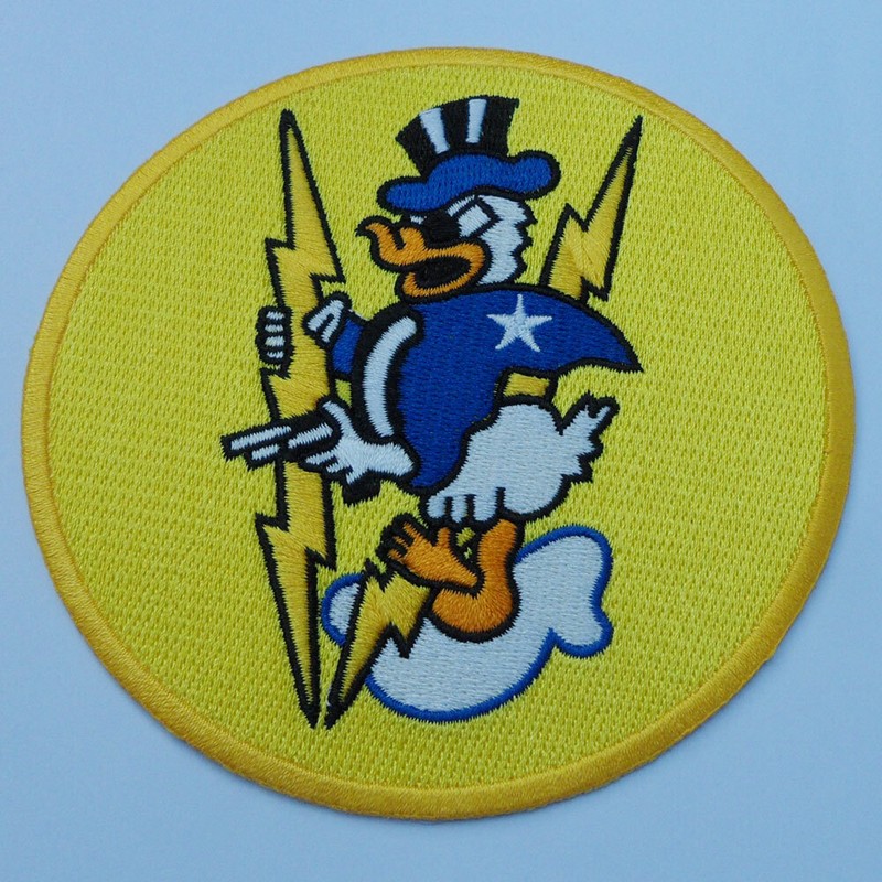 WW2 US Army Air Force 375th Fighter Squadron 361 Fighter Group Embroidered Patch gallery