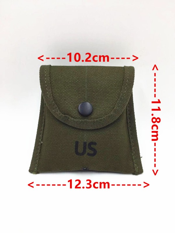 US ARMY VIETNAM WAR M1956 COMPASS BAG CANVAS FIRST AID KIT POUCH gallery