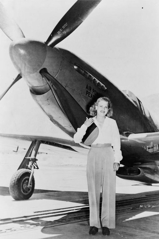 Jacqueline Cochran, WASP organizer and director WW2 Photo Glossy 4*6 in D017