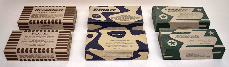 Repro WW2 US Army Field 38pc Pack Empty K Ration Morale Units PATTEN Reenact War gallery