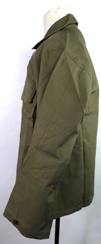 WWII US ARMY TYPE II HBT COMBAT FIELD JACKET-SMALL gallery