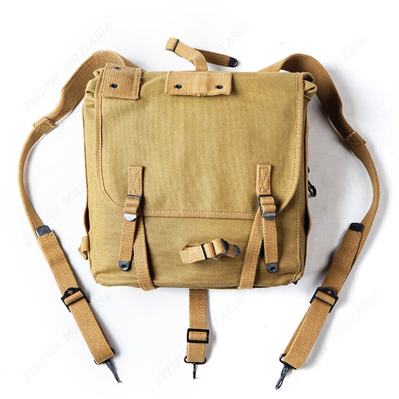 WWII US ARMY WAR EQUIPMENT CONBINATION USMC UPPER BACKPACK WITH STRAPS T-TYPESET gallery
