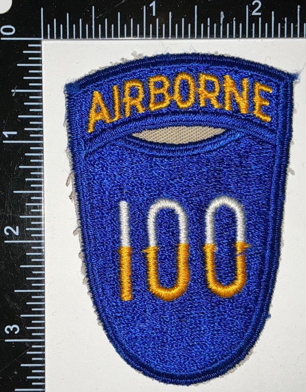 REPRODUCTION Post WWII US Army 100th Infantry Division Airborne Patch