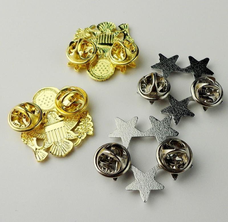 U.S. Army General Rank insignia US Five Stars Shoulder Badges Eagle Pins gallery