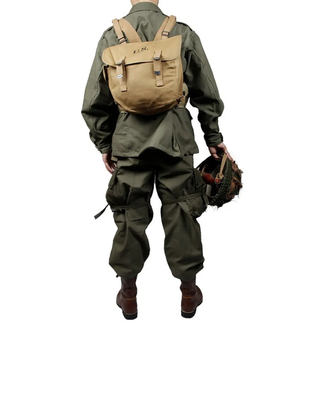 WW2 US Army Green M43 Jacket Windbreaker Uniform Pure Cotton And M1 Garand SET gallery