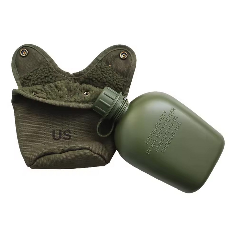 VIETNAM WAR US ARMY MILITARY 1961 CANTEEN AND COVER