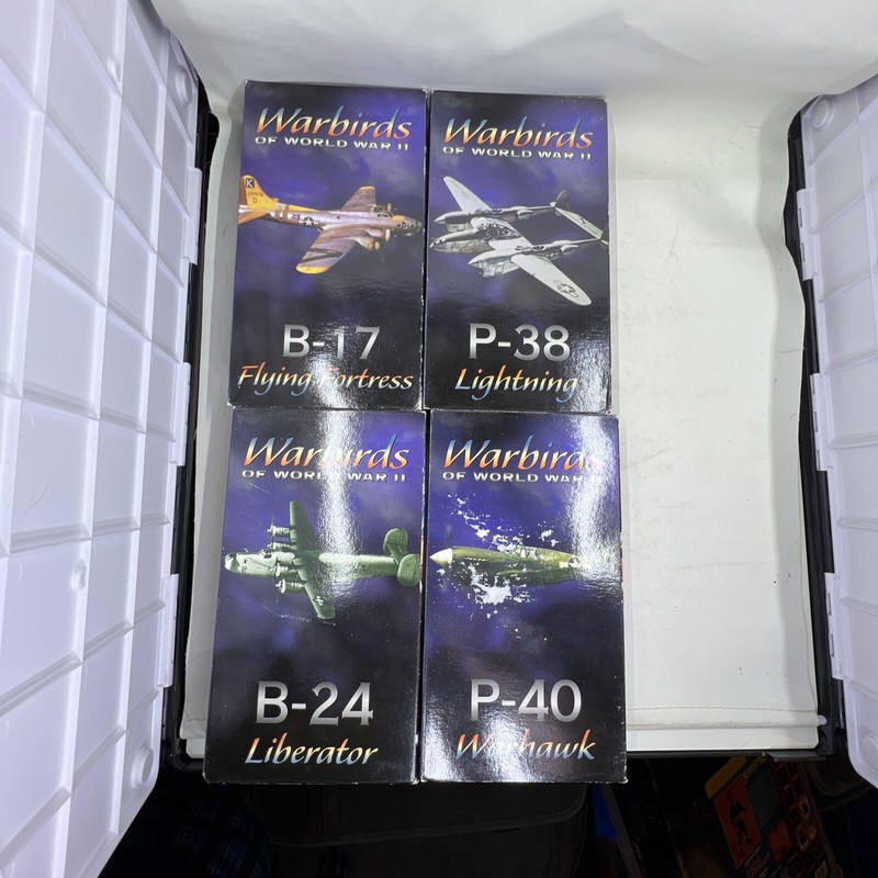 Warbirds of WW II VHS 7 Tape Set Preowned Good Condition Planes Angels 1939-1945 gallery