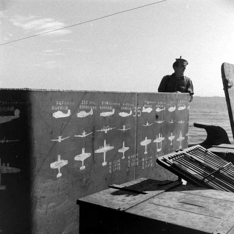 WW2 WWII Photo IJN Battleship Nagato Aircraft ID Training Aid World War Two 7245