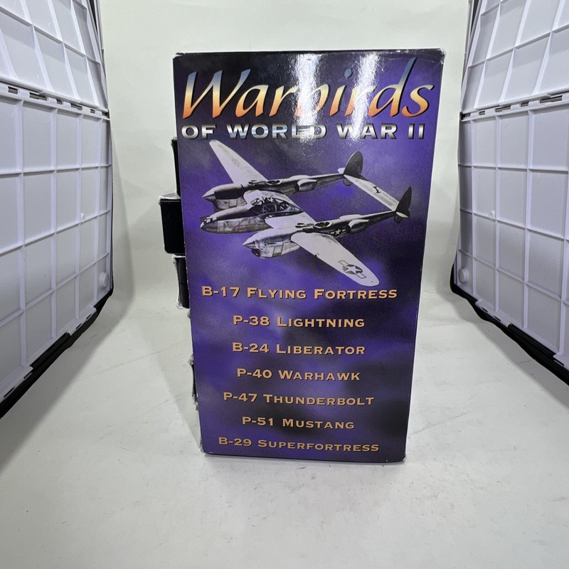Warbirds of WW II VHS 7 Tape Set Preowned Good Condition Planes Angels 1939-1945 gallery