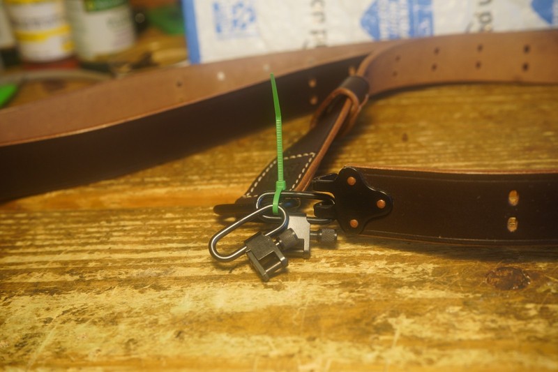 M1907 LEATHER RIFLE SLING M1 GARAND SPRINGFIELD gallery