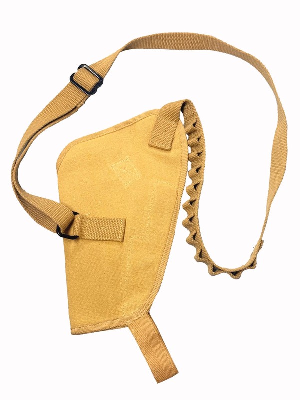 US WW2 M3 Victory Revolver Pilots Shoulder Holster Premium Canvas 12 Shell Loops gallery