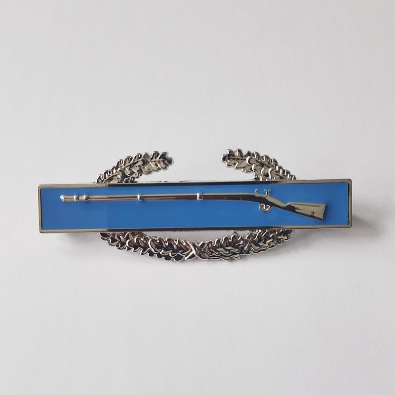 WW2 US USA Military Army Combat Infantry Badge Metal gallery