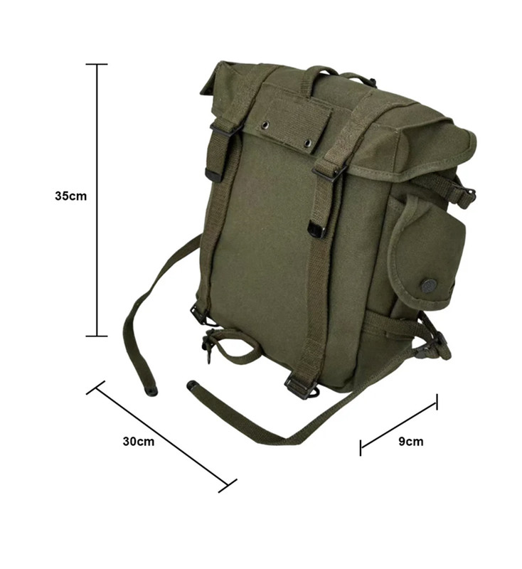 WWII WW2 Korean War US Army M1945 Pack Army Backpack Field Haversack Suspenders gallery