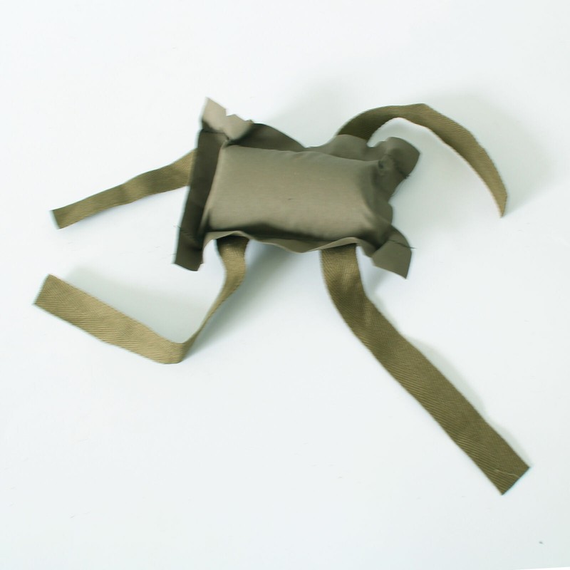 WW2 US ARMY M1C Helmet First Aid Pouch D-Day Airborne Pouch Bag gallery